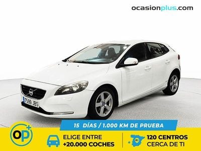 Usado Volvo V40 Kinetic 115 CV (84 kW) 2014 Blanco Familiar
