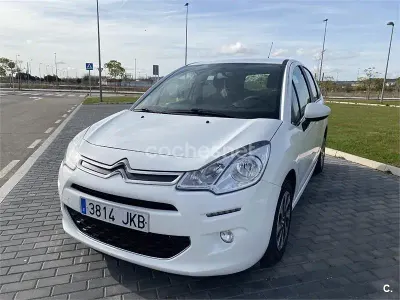 Usado Citroën C3 PureTech 68 CV (50 kW) 2015 Blanco Berlina