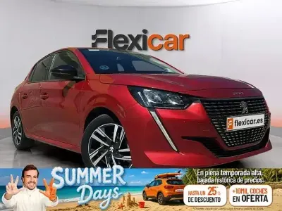 Usado Peugeot 208 Allure 100 CV (73 kW) 2023 Rojo Utilitario
