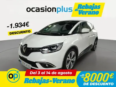 Usado Renault Scénic IV Zen 140 CV (102 kW) 2018 Blanco Monovolumen