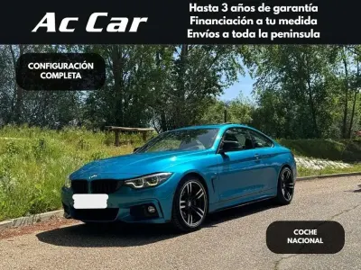 Usado BMW 440 325 CV (239 kW) 2019 Azul Coupe