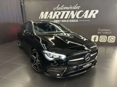 Usado Mercedes CLA45 AMG AMG line 110 CV (80 kW) 2021 Negro Coupe