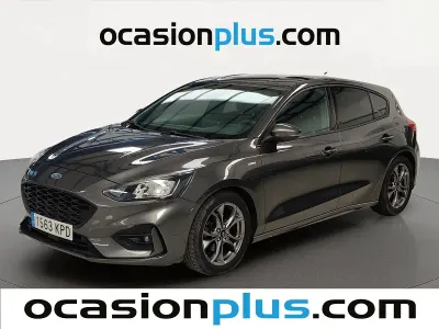 Usado Ford Focus ST-Line 125 CV (91 kW) 2018 Gris Utilitario