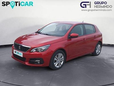 Usado Peugeot 308 Active 100 CV (73 kW) 2020 Rojo Berlina