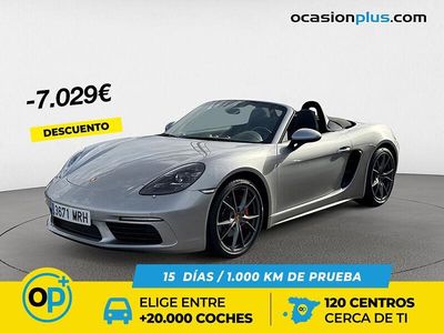 Plateado Usado 2017 Porsche Boxster S Descapotable | 62.500 €