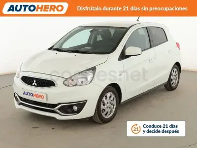 Usado Mitsubishi Space Star Motion 80 CV (58 kW) 2019 Blanco Utilitario
