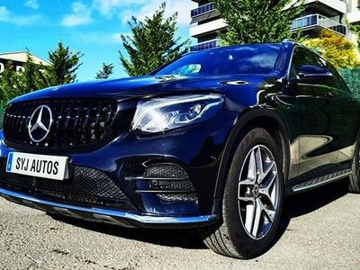 Negro Usado 2018 Mercedes GLC250 AMG line SUV | 32.500 €