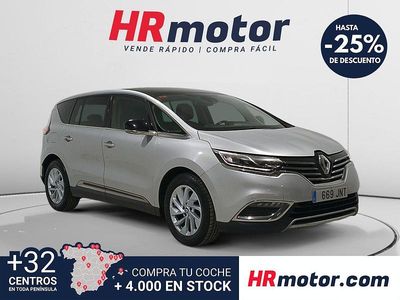 Usado Renault Espace Zen 160 CV (117 kW) 2016 Gris Monovolumen