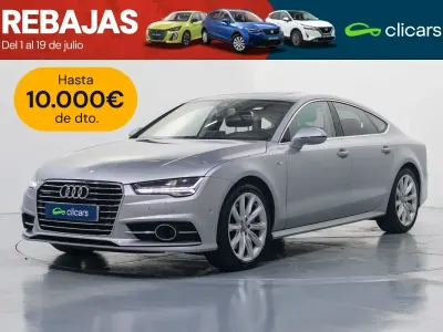 Usado Audi A7 Sportback 272 CV (200 kW) 2016 Gris Utilitario