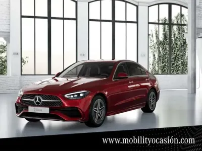 Usado Mercedes C220 199 CV (146 kW) 2022 Rojo Berlina