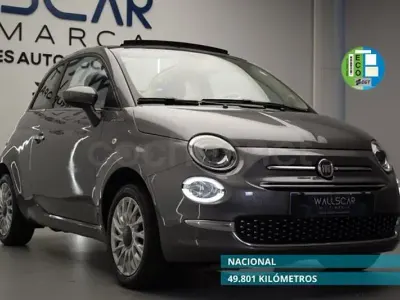 Usado Fiat 500C Dolcevita 70 CV (51 kW) 2023 Gris / plata Descapotable