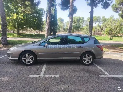Usado Peugeot 407 Sport 136 CV (100 kW) 2008 Gris / plata Familiar