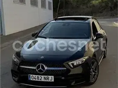 Usado Mercedes A250 218 CV (160 kW) 2022 Negro Berlina