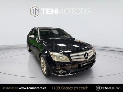 Usado Mercedes C220 Avantgarde 170 CV (125 kW) 2008 Negro Berlina
