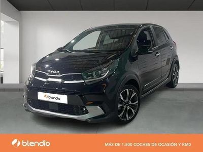 Brugt Kia Picanto X-Line 100 HK (73 kW) 2023 Sort Hatchback