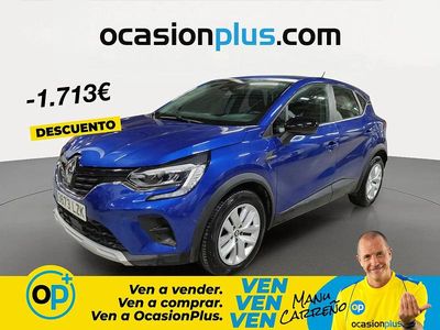 Brugt Renault Captur Intens 90 HK (66 kW) 2022 Blå SUV