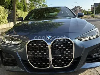 Begagnad BMW 420 M Sport 190 HK (139 kW) 2023 Blå Sportkupé