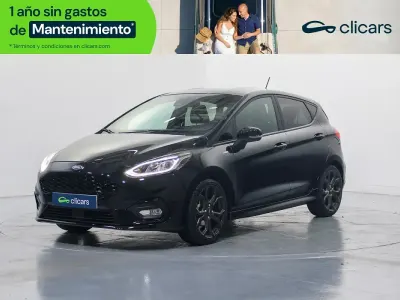 Usado Ford Fiesta ST-Line 75 CV (55 kW) 2020 Negro Utilitario