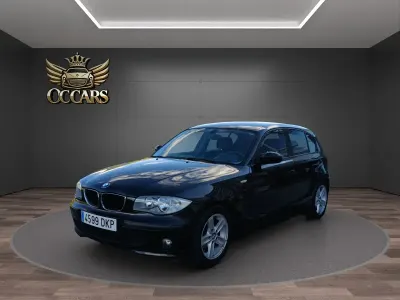 Usado BMW 116 Sport Line 116 CV (85 kW) 2005 Negro Utilitario