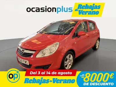 Usado Opel Corsa Enjoy 90 CV (66 kW) 2007 Rojo Utilitario