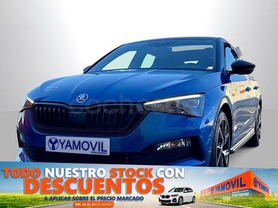 Usado Skoda Scala Monte Carlo 150 CV (110 kW) 2023 Azul Utilitario