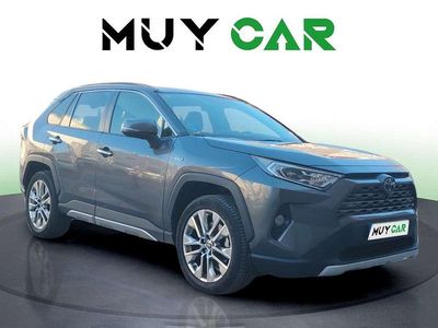 Usado Toyota RAV4 Hybrid Luxury 218 CV (160 kW) 2021 Gris SUV