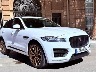 Usado Jaguar F-Pace R-Sport 180 CV (132 kW) 2018 Blanco SUV