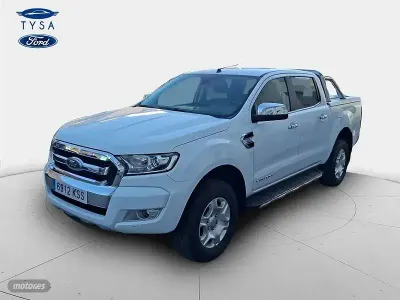 Usado Ford Ranger Limited 170 CV (125 kW) 2019 Blanco Pickup/Camioneta