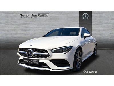 Usado Mercedes CLA180 136 CV (100 kW) 2021 Blanco Berlina