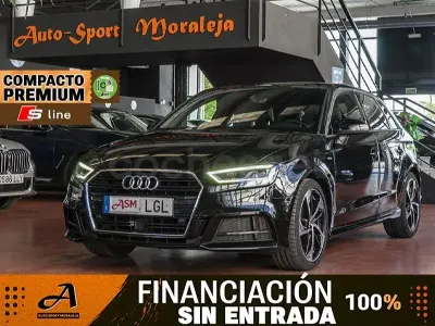 Usado Audi A3 S-Line 150 CV (110 kW) 2020 Negro Berlina