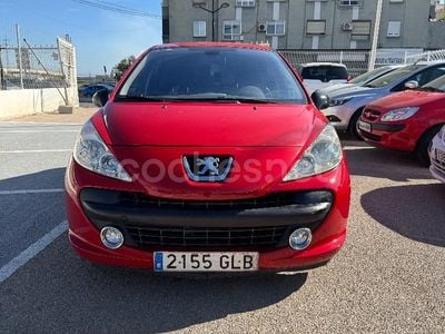 Usado Peugeot 207 Sport 95 CV (69 kW) 2009 Rojo Berlina