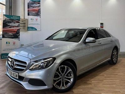 Usado Mercedes C220 194 CV (142 kW) 2018 Gris / plata Familiar