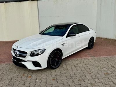 Usado Mercedes E63S AMG 612 CV (450 kW) 2019 Blanco Berlina