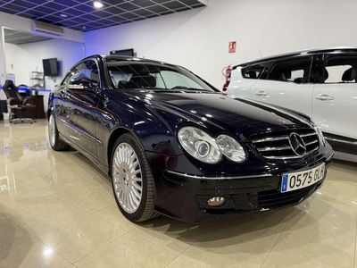 Azul Usado 2008 Mercedes CLK200 Coupe | 8400 €