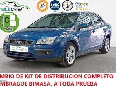 Usado Ford Focus Trend 100 CV (73 kW) 2005 Azul Berlina
