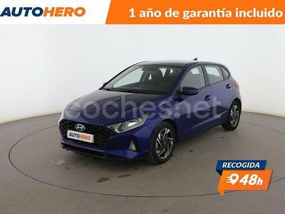 Azul Usado 2021 Hyundai i20 Berlina | 15.099 € (Precio justo)