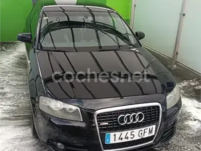 Begagnad Audi A3 125 HK (91 kW) 2008 Svart Halvkombi