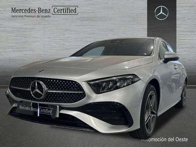 Usado Mercedes A250 AMG line 218 CV (160 kW) 2023 Plateado Berlina