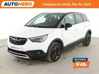 Käytetty Opel Crossland X Design Edition 102 HP (75 kW) 2019 Valkoinen Katumaasturi