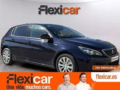 Usado Peugeot 308 Access 130 CV (95 kW) 2020 Azul Berlina