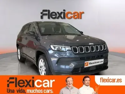 Usado Jeep Compass Longitude 130 CV (95 kW) 2022 Gris SUV