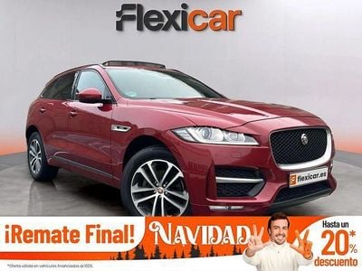 Rojo Usado 2018 Jaguar F-Pace R-Sport SUV | 23.490 € (Precio justo)