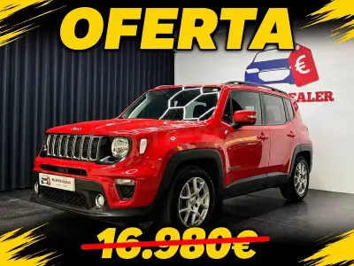 Usado Jeep Renegade Longitude 120 CV (88 kW) 2022 Rojo SUV