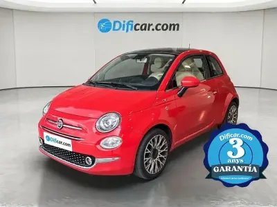 Usado Fiat 500 Lounge 71 CV (52 kW) 2018 Rojo Utilitario