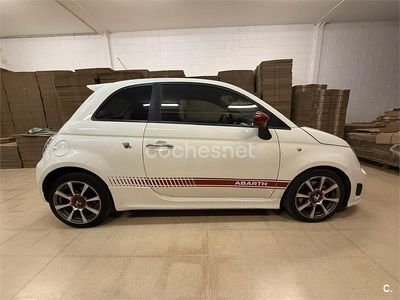 Usado Abarth 500 135 CV (99 kW) 2009 Blanco Utilitario