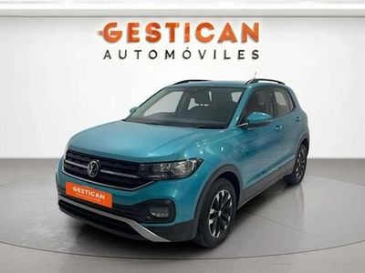Usado VW T-Cross Advance 110 CV (80 kW) 2022 Verde SUV