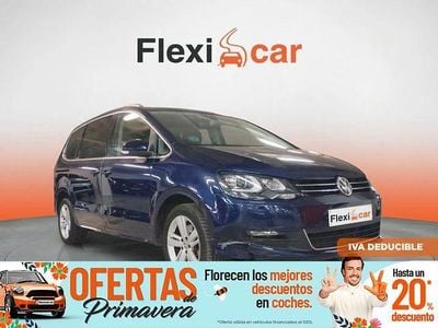 Usado VW Sharan Advance 150 CV (110 kW) 2020 Azul Monovolumen