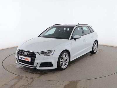 Usado Audi A3 Sportback S-Line 150 CV (110 kW) 2020 Blanco Utilitario