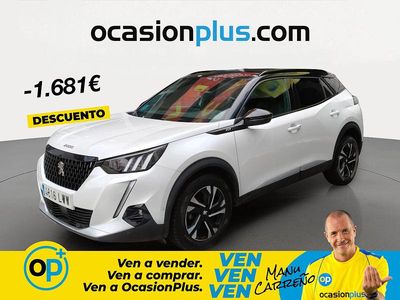 Usado Peugeot 2008 GT 130 CV (95 kW) 2022 Blanco SUV