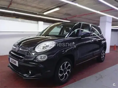 Usado Fiat 500L Pop Star 80 CV (58 kW) 2018 Negro Monovolumen